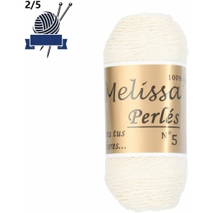 Hilo de Algodón para Ganchillo Hilado 100% Algodón para DIY y Tejer a Mano (1u*70 g), Agujas Talla 2/5,