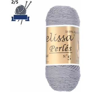 Hilo de Algodón para Ganchillo Hilado 100% Algodón para DIY y Tejer a Mano (1u*70 g), Agujas Talla 2/5,