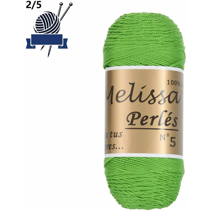 Hilo de Algodón para Ganchillo Hilado 100% Algodón para DIY y Tejer a Mano (1u*70 g), Agujas Talla 2/5,