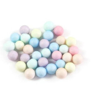 Bola de pliestireno Colores pastel 6-8 mm 9gr.