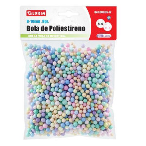 Bola de pliestireno Colores...