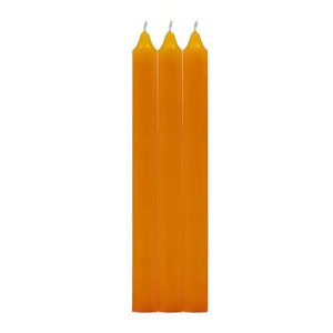 Pack 3 Velas Cirio Naranja