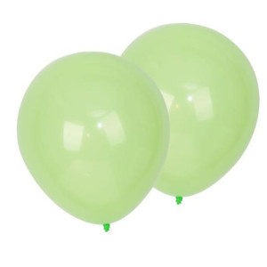 Globos Látex 23cm Verde 12 UND