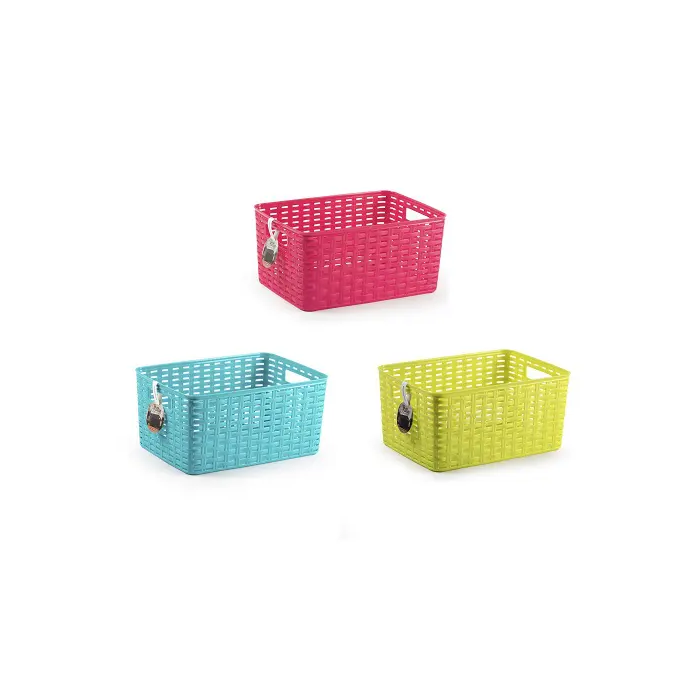 Cesta Plástico Ratán Nº 3 Color
