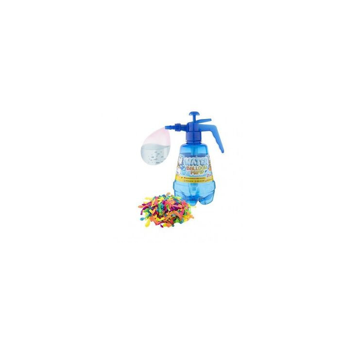 BOMBA PARA INFLAR GLOBOS DE AGUA + 300 GLOBOS