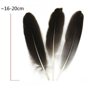 Plumas de Color ,10 piezas de Plumas para Manualidades Tamaños 16-20CM