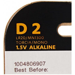 Duracell  Pilas Lr-20 MN 1300 Blister 2 Ud (D)