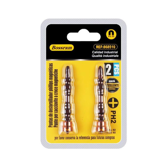 Puntas de destornillador phillips magneticas ( 2 und )
