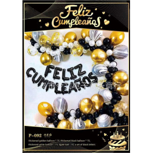Set de Globos Feliz...