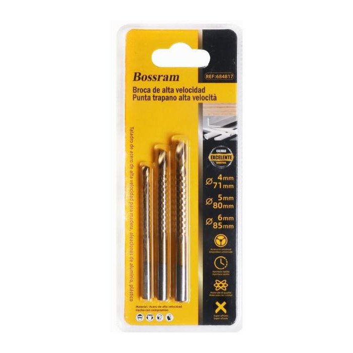 Punte Trapano Extra Lunghe HSS 1.5mm - 10 Pezzi, Gambo 70mm, Per Metallo, Legno, Alluminio - Foto 8