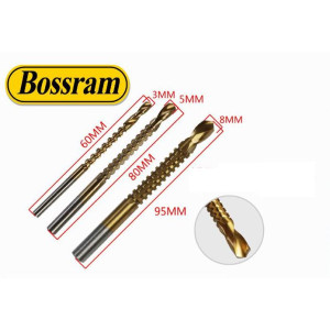 Broca de alta Velocidad Punta trapano alta celocita Ø 3-5-8 mm PARA madera ,aleaciones de aluminio,plastico