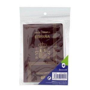 Funda de Pasaporte para el Nuevo Pasaporte, Transparente en una Funda Protectora a Prueba de roturas.