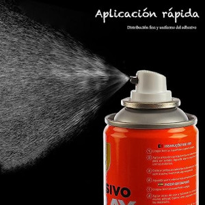 Spray Adhesivo Pegamento en Spray Multiusos Permanente al Secarse Resistente a la Humedad - 200ml-400ml