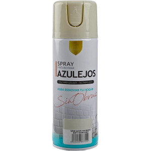 Pintura Spray para Azulejo Gris Suave Satinado 400ml