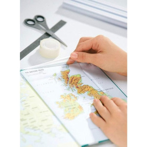 Pack 10 Forra Libros Rollo SIN Adhesivo 0.46m x 2m Forro Flexible