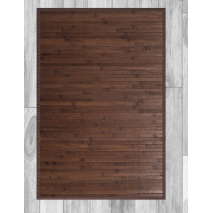 Alfombra Bambú Marrón 90x180cm