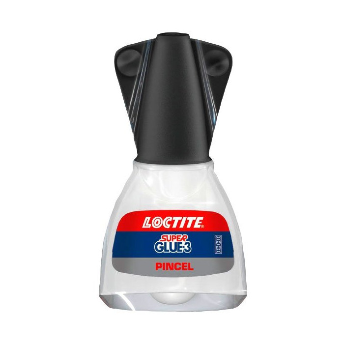 Pegamento Líquido Loctite Super Glue-3 con Pincel 5g