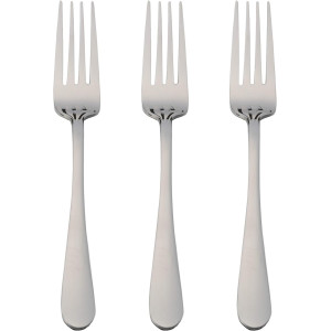 3 Tenedores de Mesa Acero...