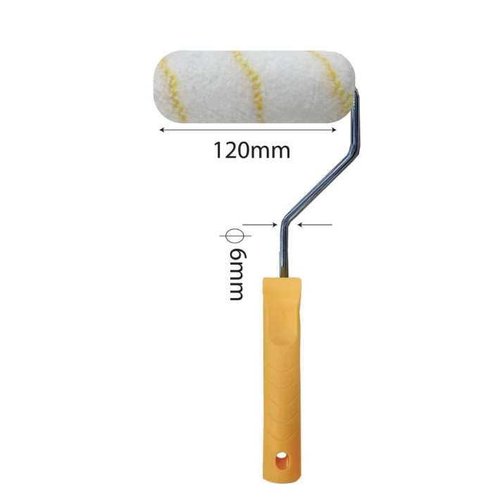 Rodillo para Pared y Techo Irregulares Gotele 12cm