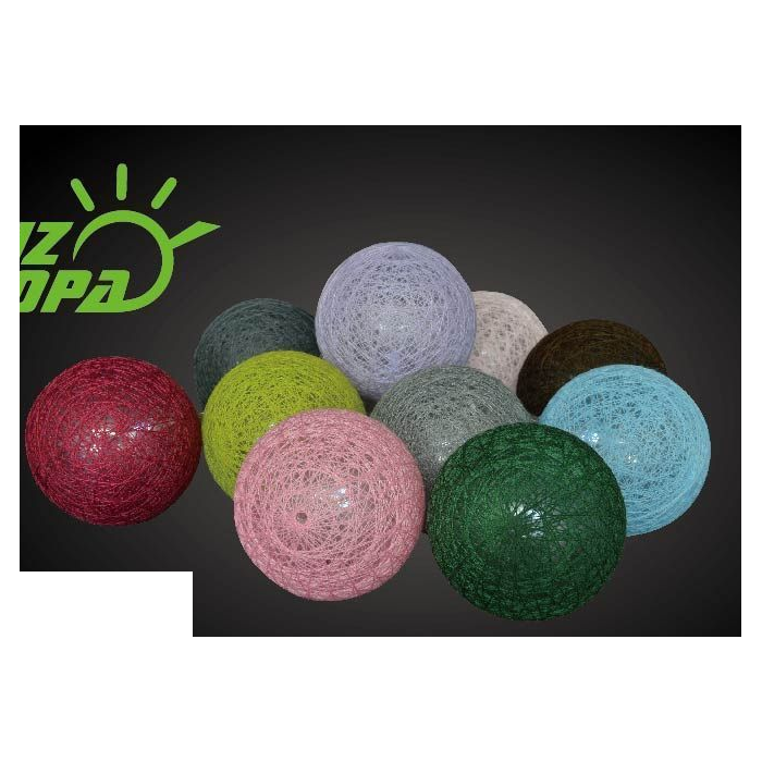 Bolas de Luces Decorativas Habitación  Guirnaldas Color