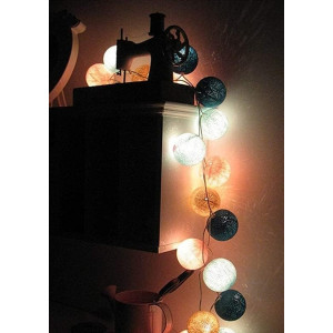 Bolas de Luces Decorativas Habitación  Guirnaldas Color