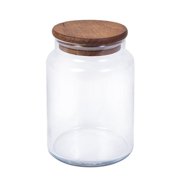 Herevin, Bote cristal con Tapa, 890 ML