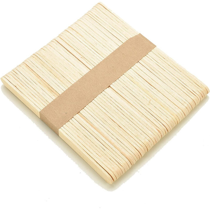 Palos Kit de 50 palitos de Madera, Natural, 14X0.9 H 2 MM