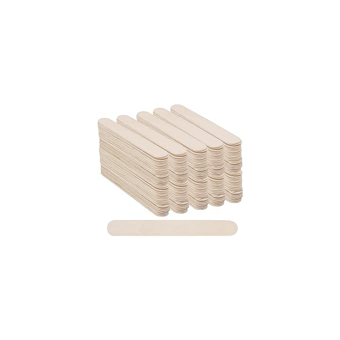 Palos de Madera (Pack de 25 ) 1,8 x 15 cm Natural para Manualidades