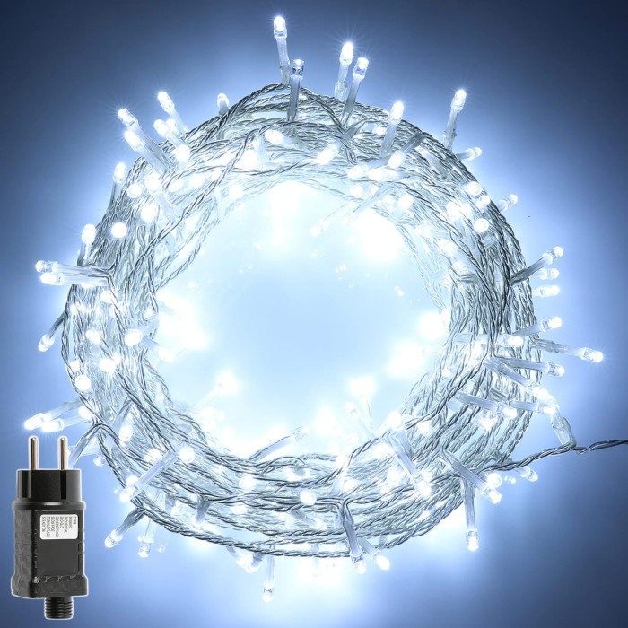 Guirnalda Luces Led de Navidad Uso Interior/Exterior IP44 100LED 5M