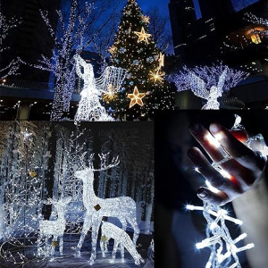 Guirnalda Luces Led de Navidad Uso Interior/Exterior IP44 180 LED 9M