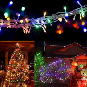 Guirnalda Luces Led de Navidad Uso Interior/Exterior IP44 100 LED 10M