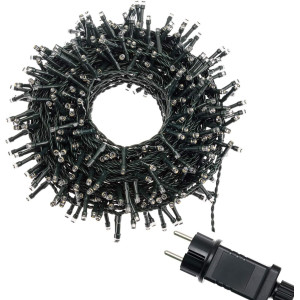 Guirnalda Luces Led de Navidad Uso Interior/Exterior IP44 180LED 10M