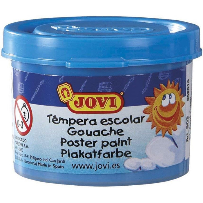 Jovi 503/21 - Tempera, 35 ml, color azul cian