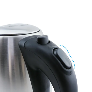 Hervidor de Agua Eléctrico, con iluminación led, 1,7 litros, Libre de BPA, Acero Inoxidable,