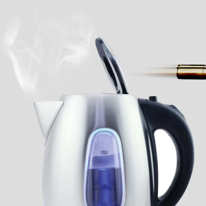 Hervidor de Agua Eléctrico, con iluminación led, 1,7 litros, Libre de BPA, Acero Inoxidable,