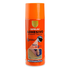 Spray Adhesivo Pegamento en Spray Multiusos Permanente al Secarse Resistente a la Humedad, 400ml - Paquete de 1