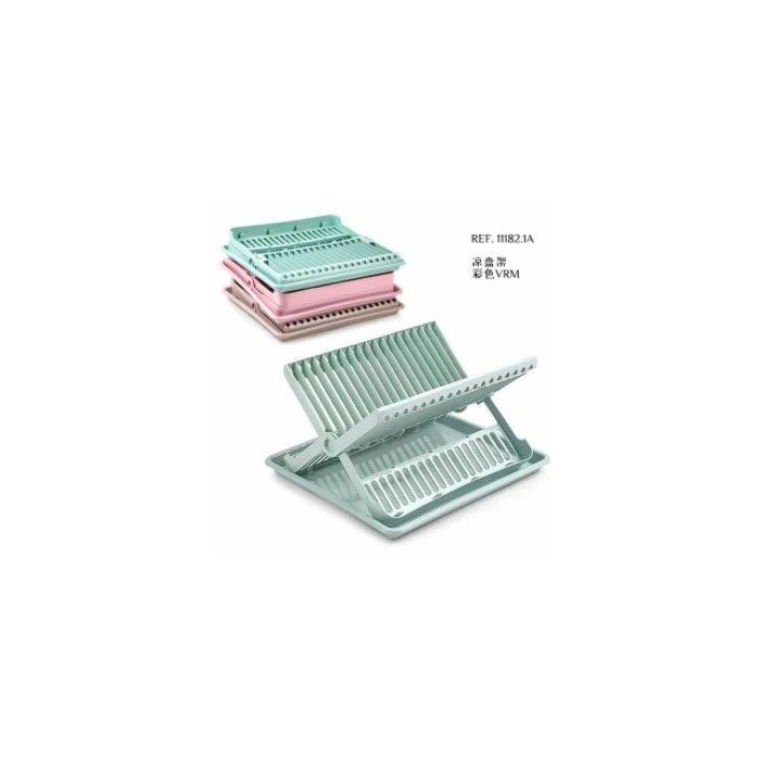 Escurreplatos plegable VRM 37 x 33 x 21 cm