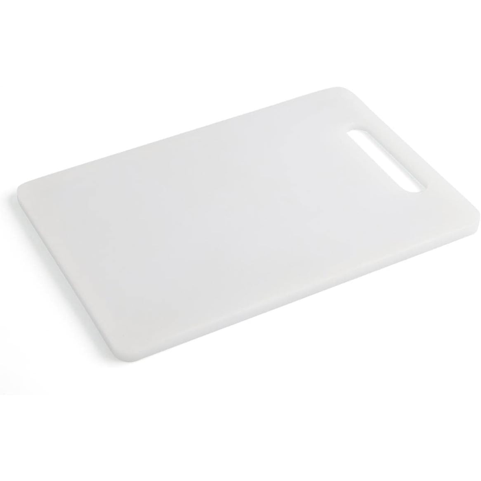 Tabla Corte Polipropileno 21x17x0.5cm Blanco