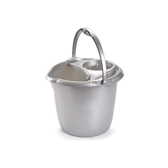 Cubo Fregona Redondo 15L 38x34x29,5 cm.