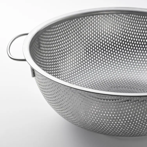 Colador de Cocina,20 cm, Acero Inoxidable Colador con Asa