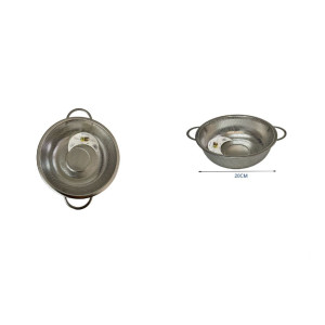 Colador de Cocina,20 cm, Acero Inoxidable Colador con Asa