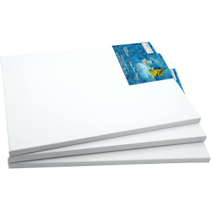Chely Intermarket,Lienzos para pintar 18x24 - 70x100 cm,Perfil 16 mm/280-380 grs/Apto para Óleo, acrílico/100% Algodón