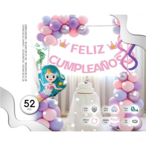Set de Globos SIRENA para...