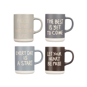 Pack 4 Tazas de Café. Taza...