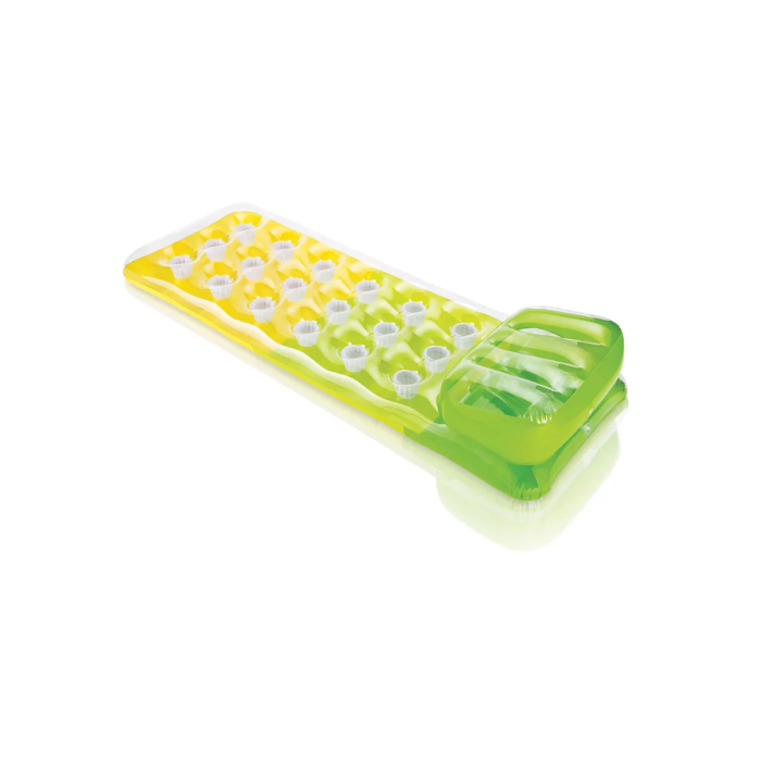Tumbona hinchable Intex con almohada