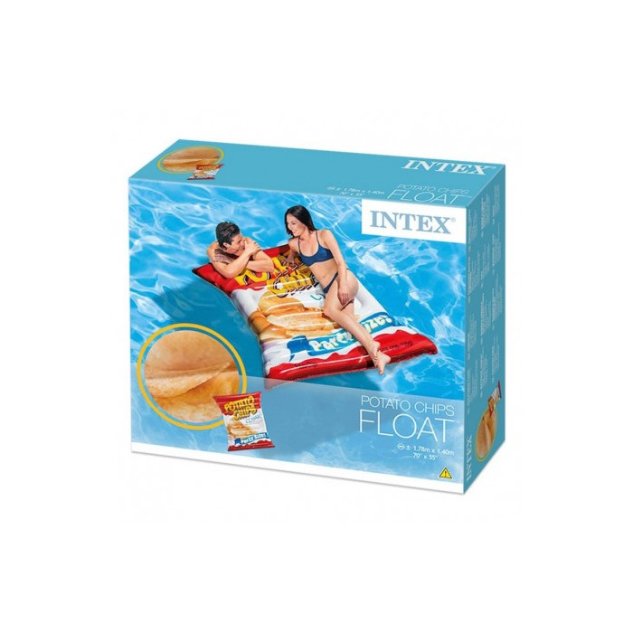 Colchoneta bolsa patatas hinchable 178 x 140 cms intex