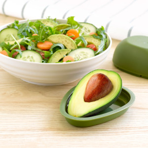 Guarda aguacate, guarda aguacate nevera, Recipiente para aguacates, Conserva aguacate, Estuche de plástico para aguacates