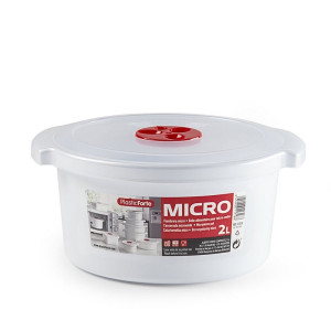 Fiambrera Micro Redonda 2L...