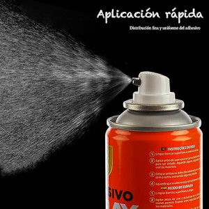Spray Adhesivo Pegamento en Spray Multiusos Permanente al Secarse Resistente a la Humedad, 400ml - Paquete de 1