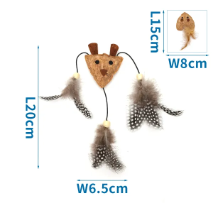 JUGUETES PARA GATOS 2 estilos mezclados 2 Uds
